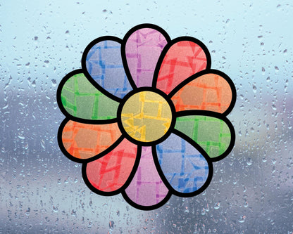 Daisy Suncatcher Sticker Craft Kit