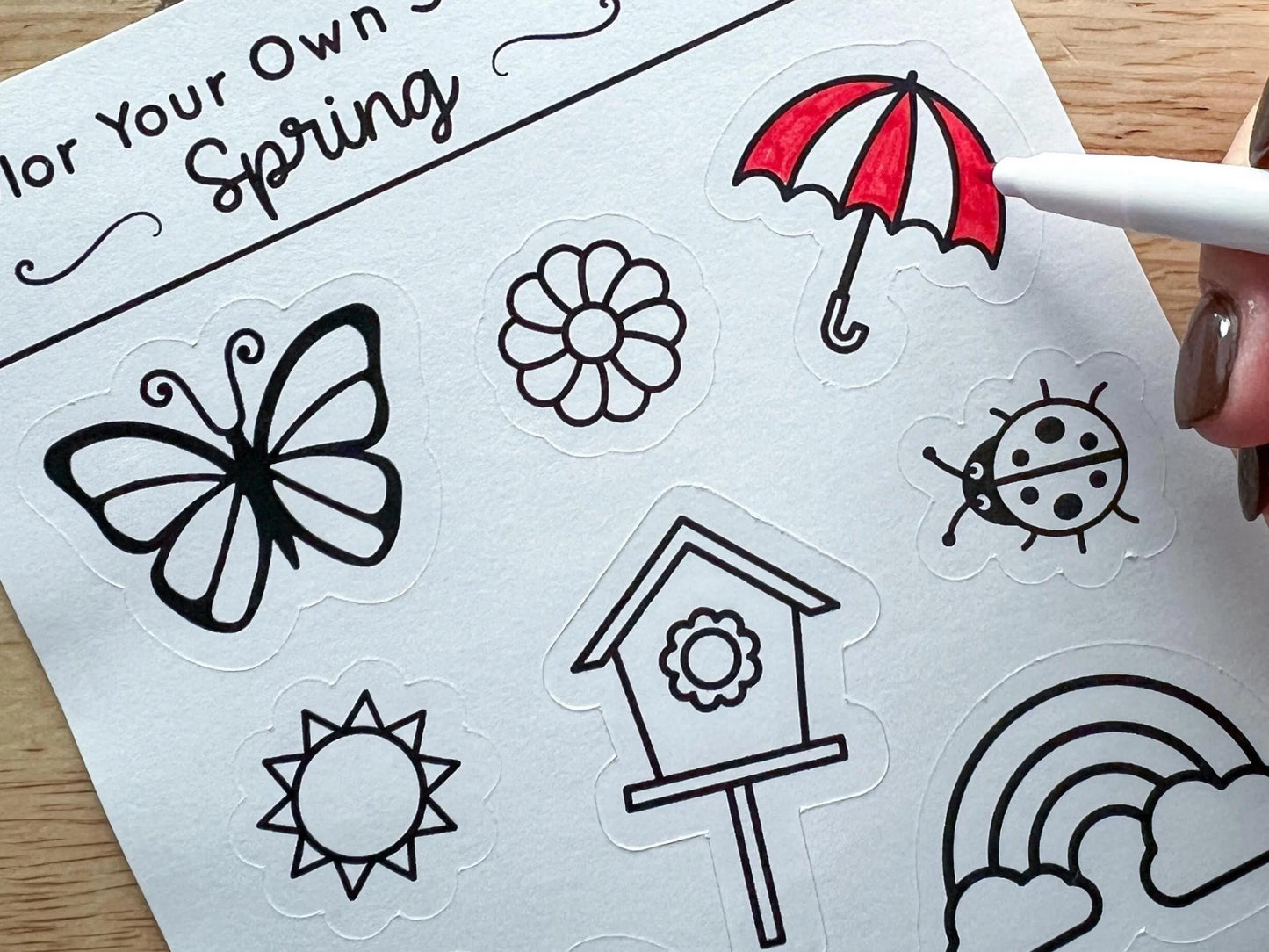 Spring Party Favor Bag