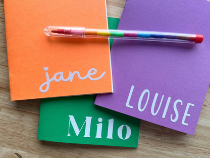 Personalized Drawing Journal for Kids