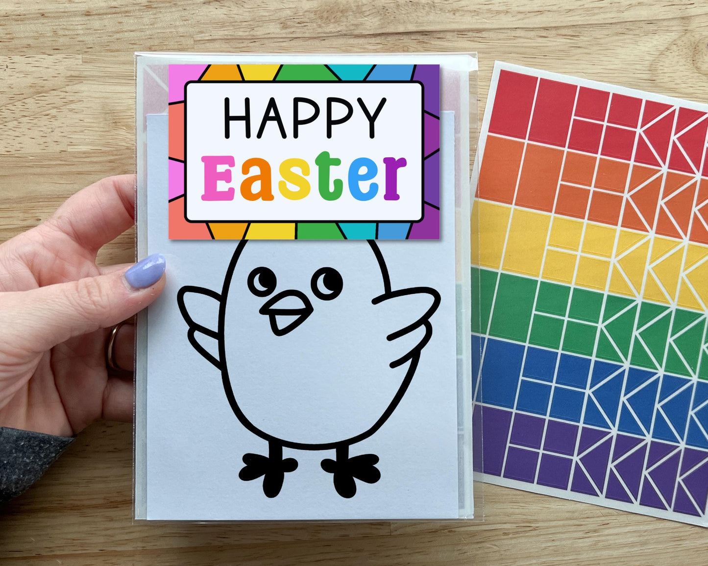 Baby Chick Suncatcher Easter Craft Kit