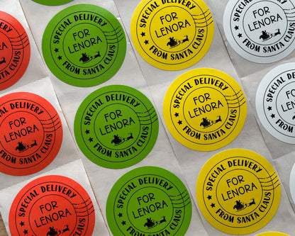 Special Delivery from Santa Gift Labels (Set of 10)