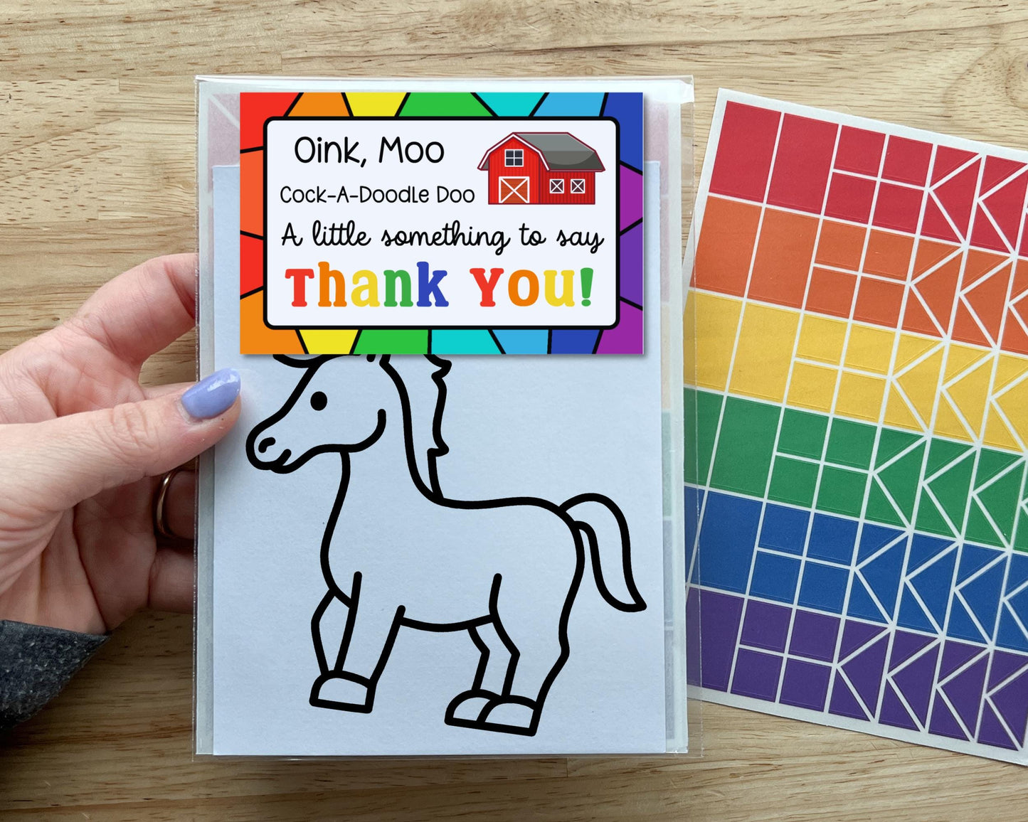 Horse Suncatcher Craft Party Favor