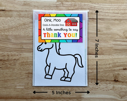 Horse Suncatcher Craft Party Favor
