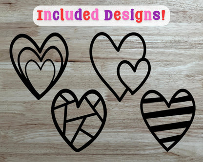 Bulk Valentine Suncatcher Craft Activity