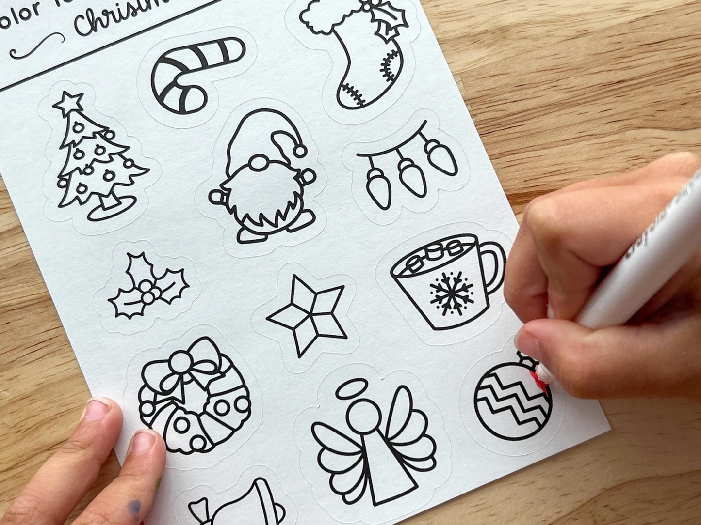 Christmas Party Favor Bag