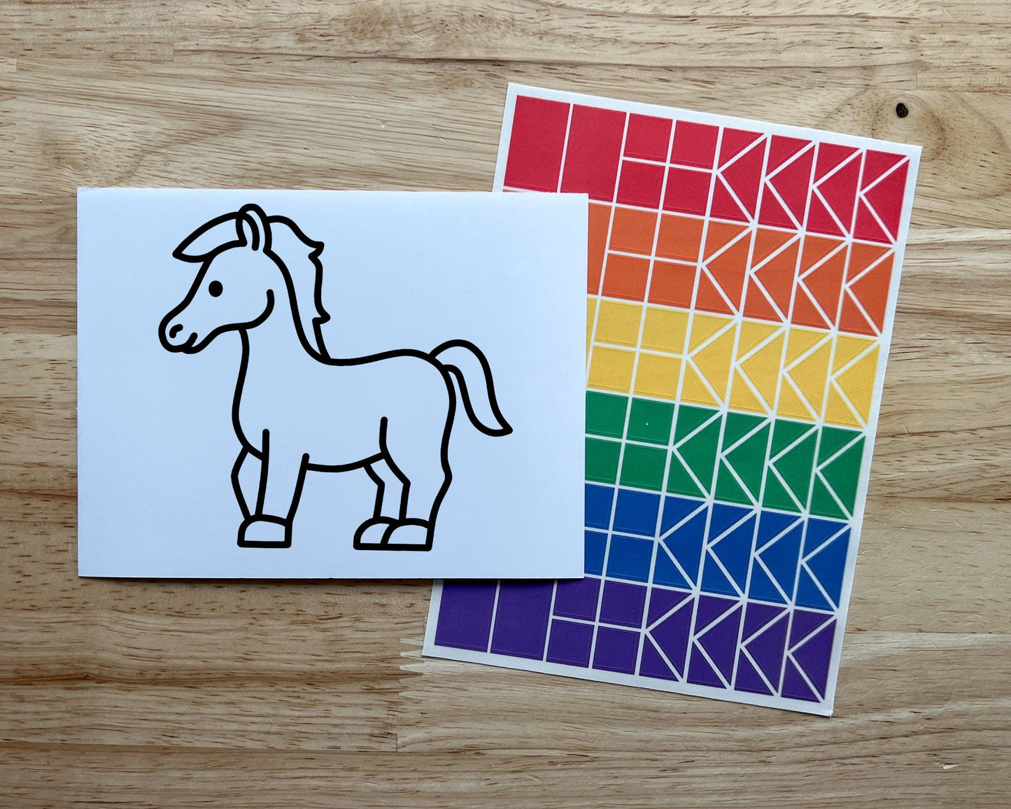 Horse Suncatcher Craft Party Favor