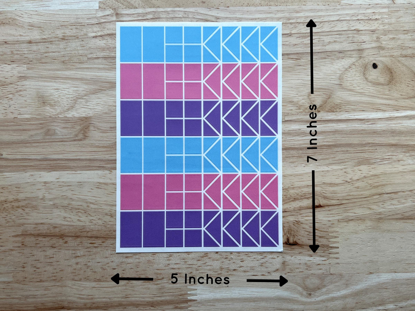 Unicorn Stained Glass Stickers