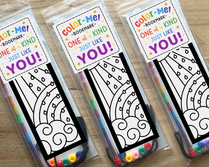 Rainbow Coloring Bookmark Craft Kit