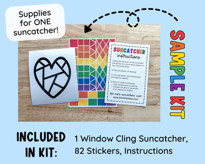 Excavator Suncatcher Craft Party Favor