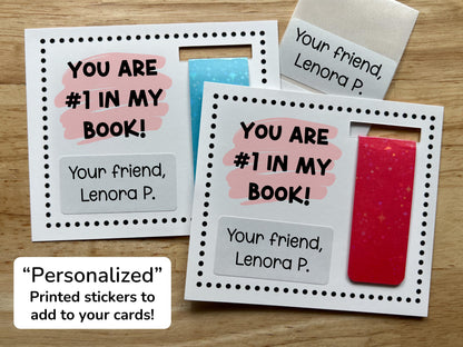 Bulk Magnetic Bookmark Valentines Day Favors