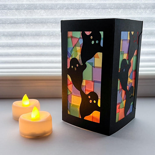 Ghost Lantern Halloween Craft Kit