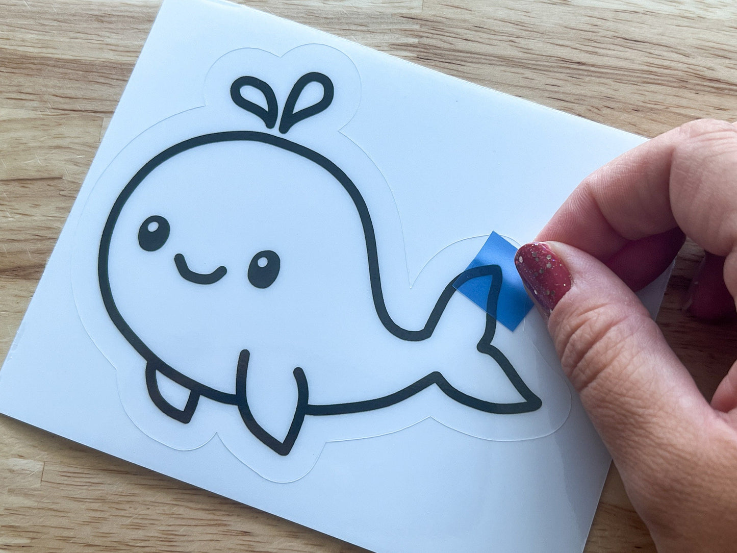 Whale Suncatcher Craft Party Favor