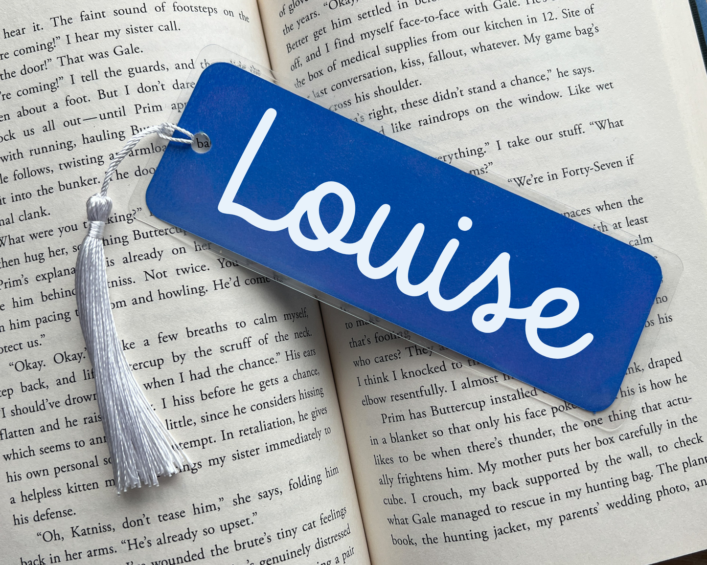 Personalized School Colors Bookmark