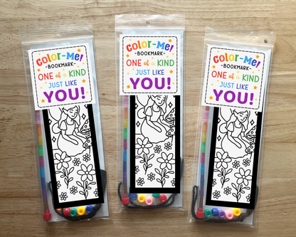 Fairy Garden Coloring Bookmark Craft Kit