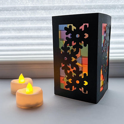 Snowflake Lantern Holiday Craft Kit