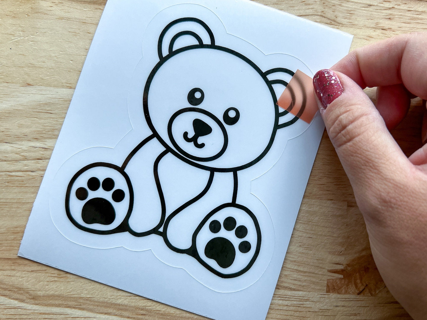 Bear Suncatcher Craft Party Favor