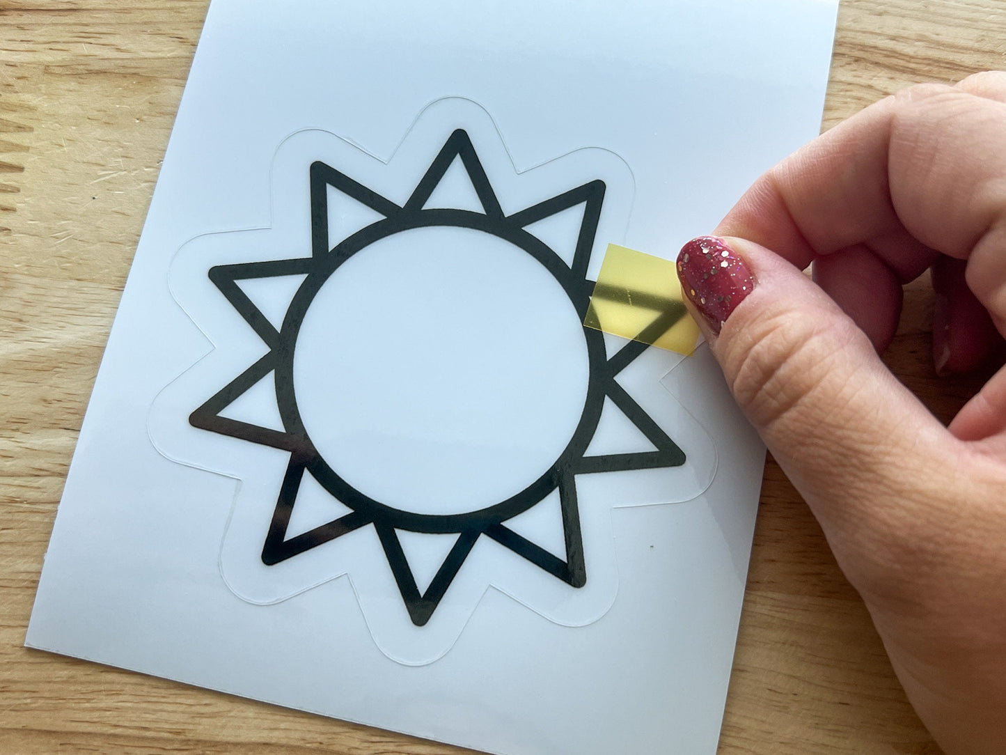 Sun Suncatcher Craft Party Favor
