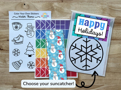 Winter Party Favor Bag