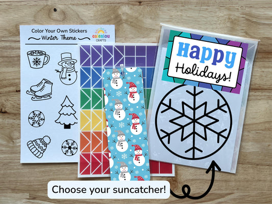 Winter Party Favor Bag