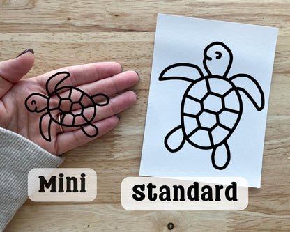 Sea Turtle Valentines Day Class Favor, Suncatcher Craft Kit