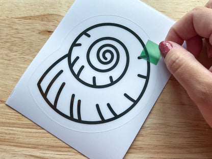 Seashell Suncatcher Sticker Craft Kit, Set of 4