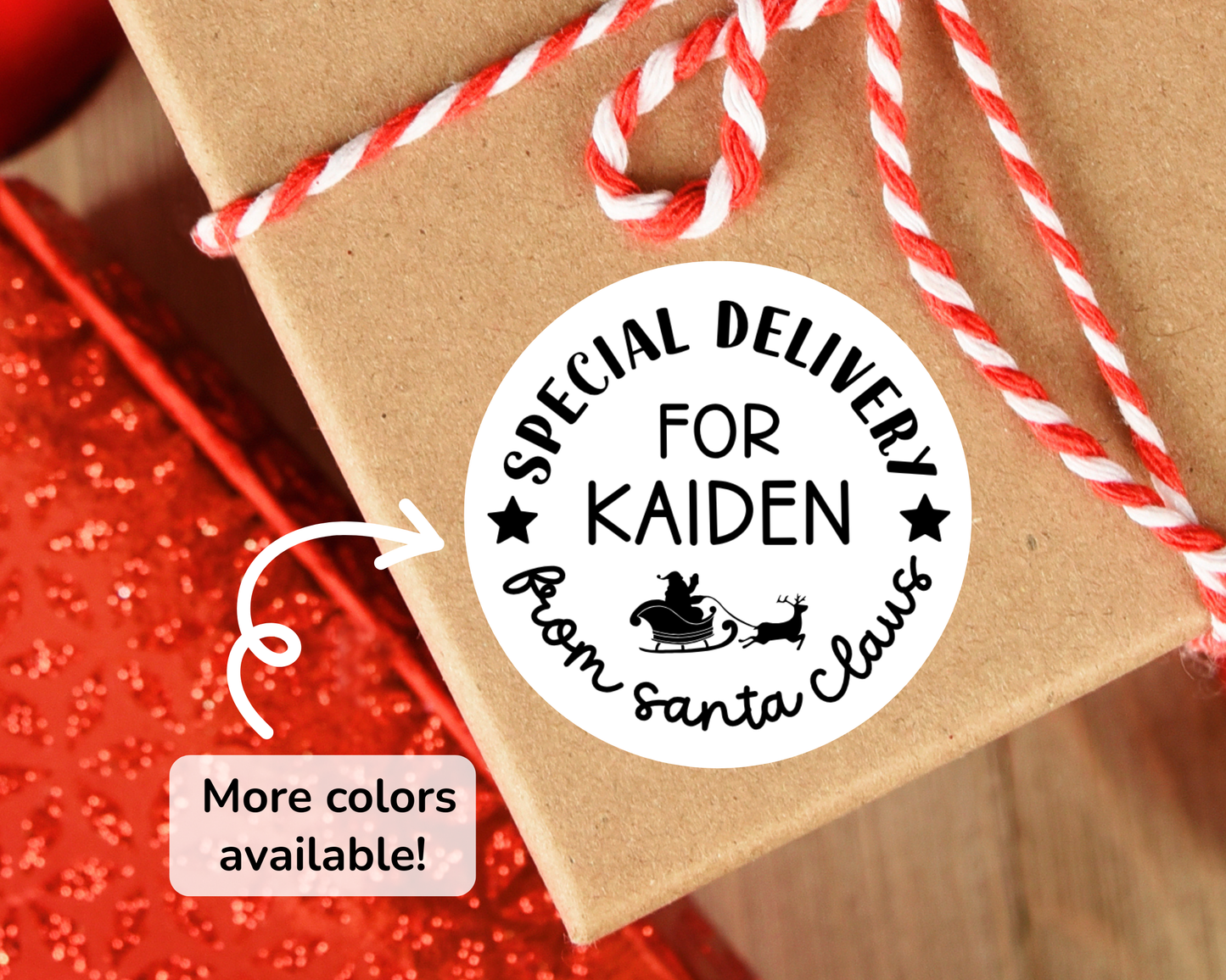 Special Delivery from Santa Gift Label (Set of 10)
