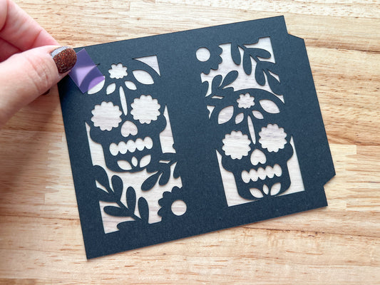 Sugar Skull Lantern Craft Kit