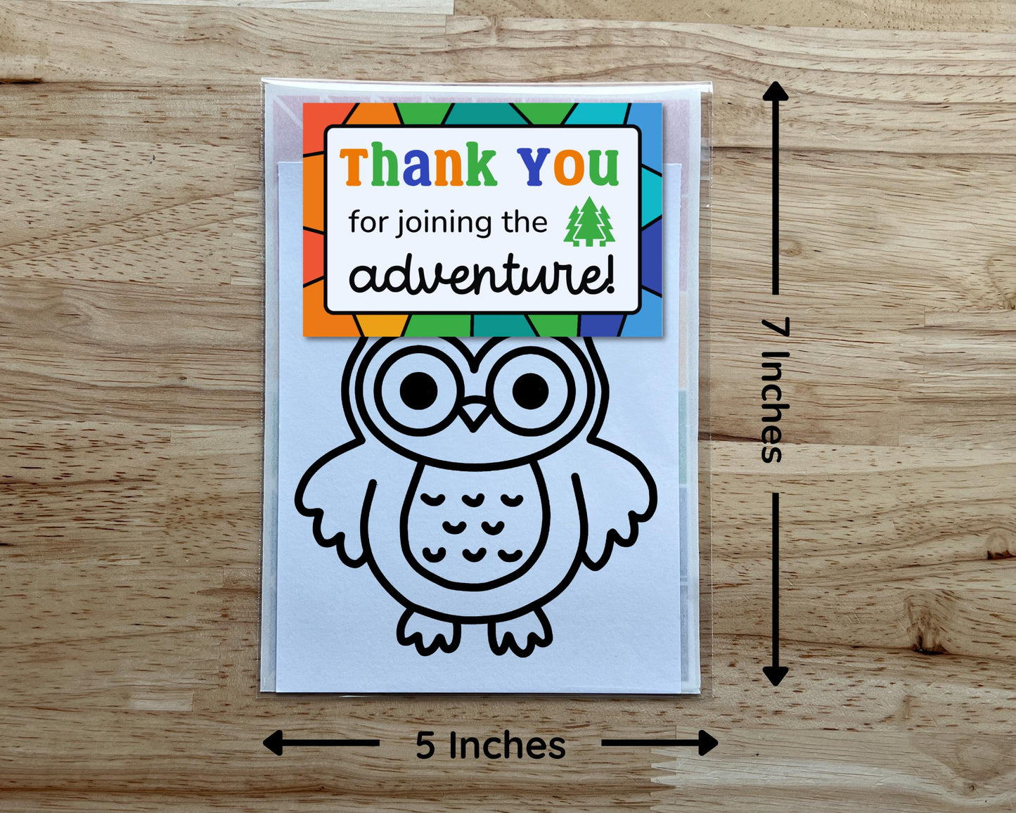 Owl Suncatcher Craft Party Favor