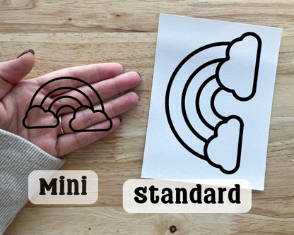 Rainbow Valentines Day Class Favors, Suncatcher Craft Kit