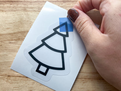 Mini Christmas Tree Suncatcher, Holiday Craft Kit