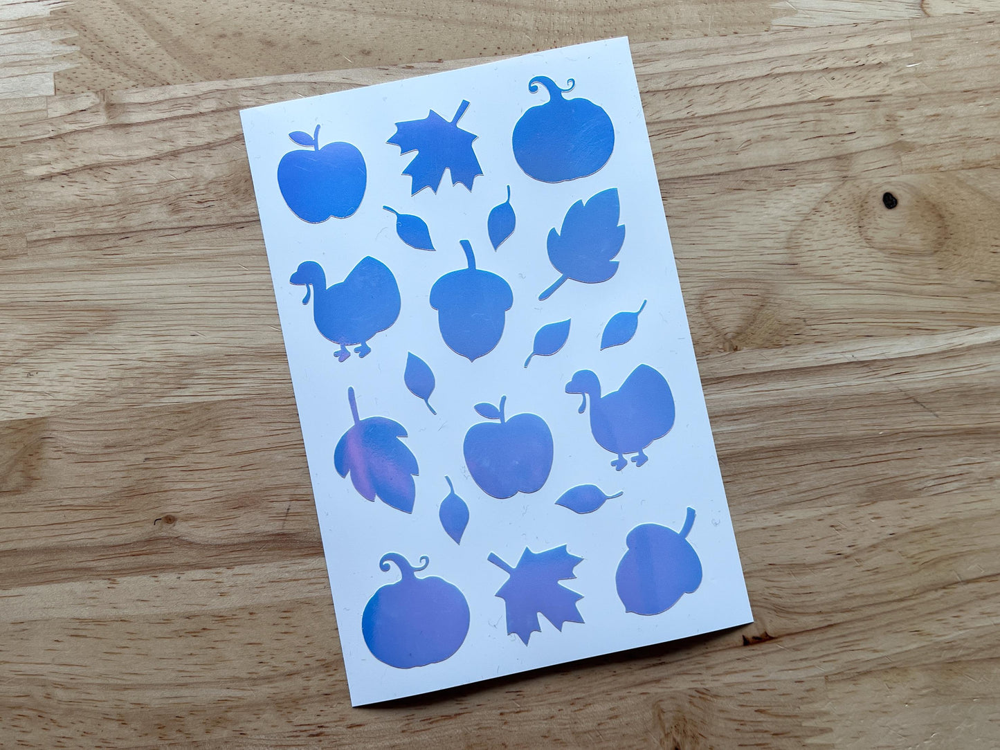 Thanksgiving Glow in the Dark Stickers