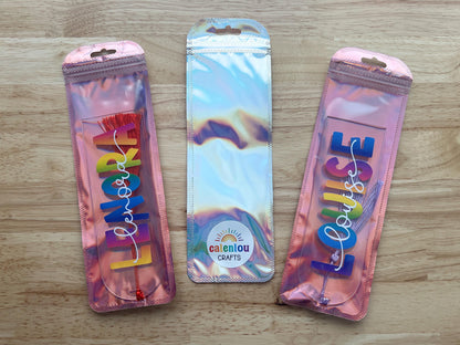 Personalized Acrylic Bookmark