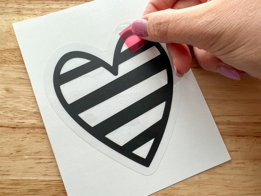 Hearts Suncatcher Sticker Valentine Craft Kit, Set of 4