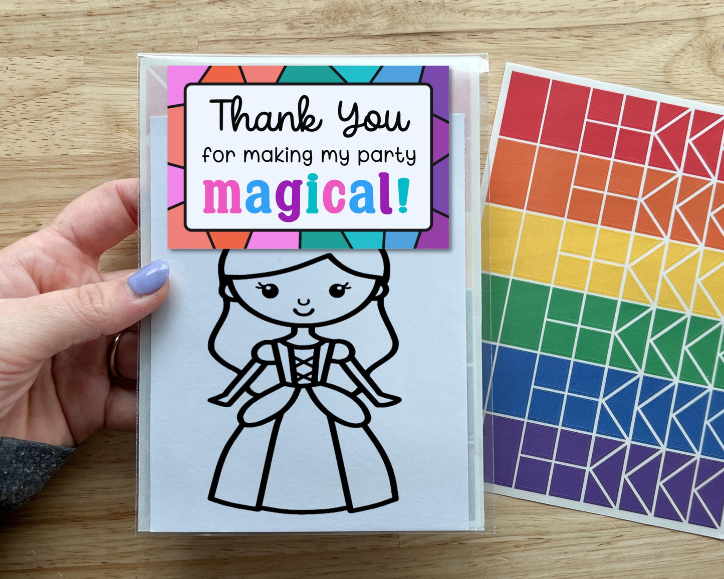 Princess Suncatcher Craft Party Favor