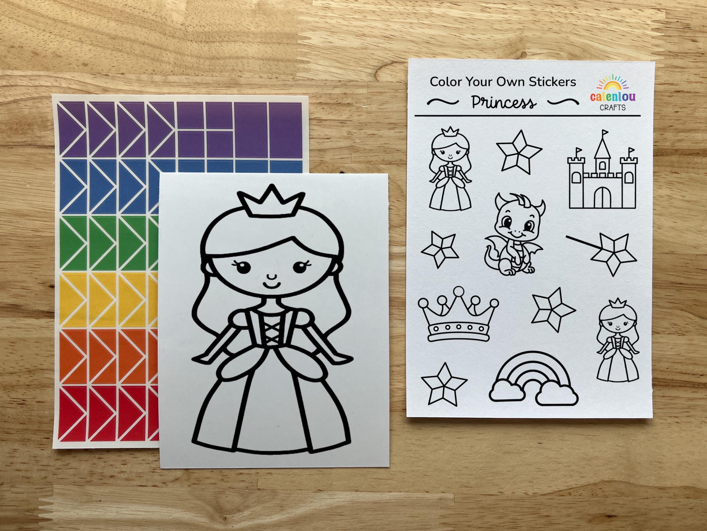 Princess Party Favor Bag