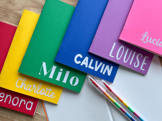 Personalized Drawing Journal for Kids