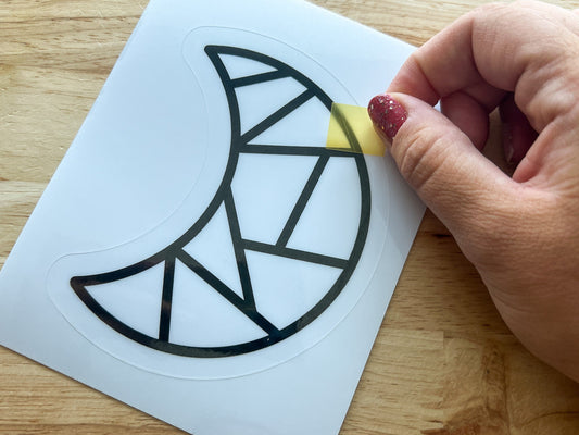 Moon Suncatcher Sticker Craft Kit