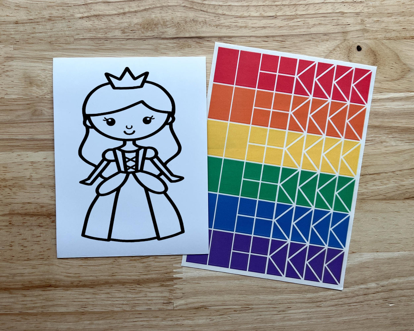 Princess Suncatcher Craft Party Favor