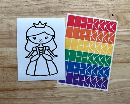 Princess Suncatcher Craft Party Favor