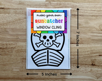 Pirate Suncatcher Sticker Craft Kit