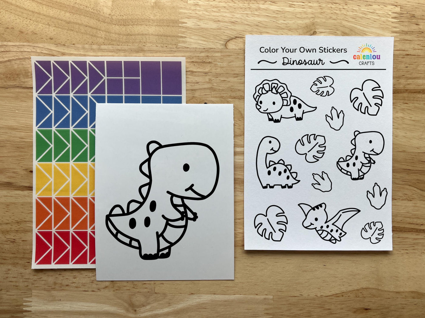 Dinosaur Party Favor Bag