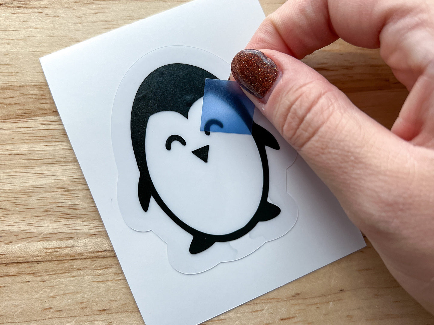 Mini Penguin Suncatcher Sticker Holiday Craft Kit