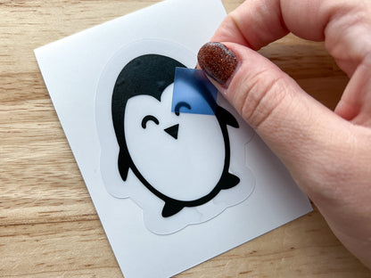 Mini Penguin Suncatcher Sticker Holiday Craft Kit