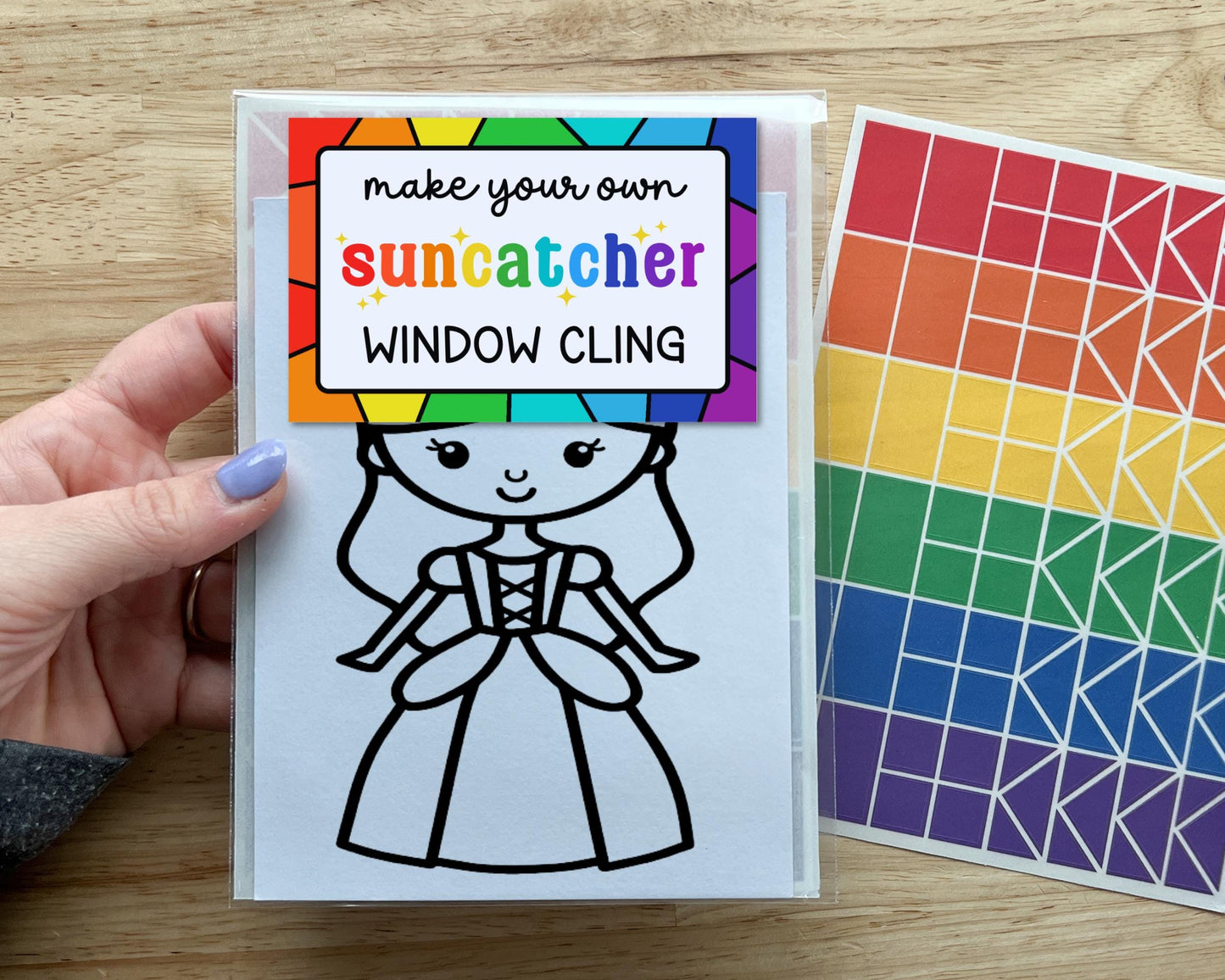 Princess Suncatcher Sticker Craft Kit