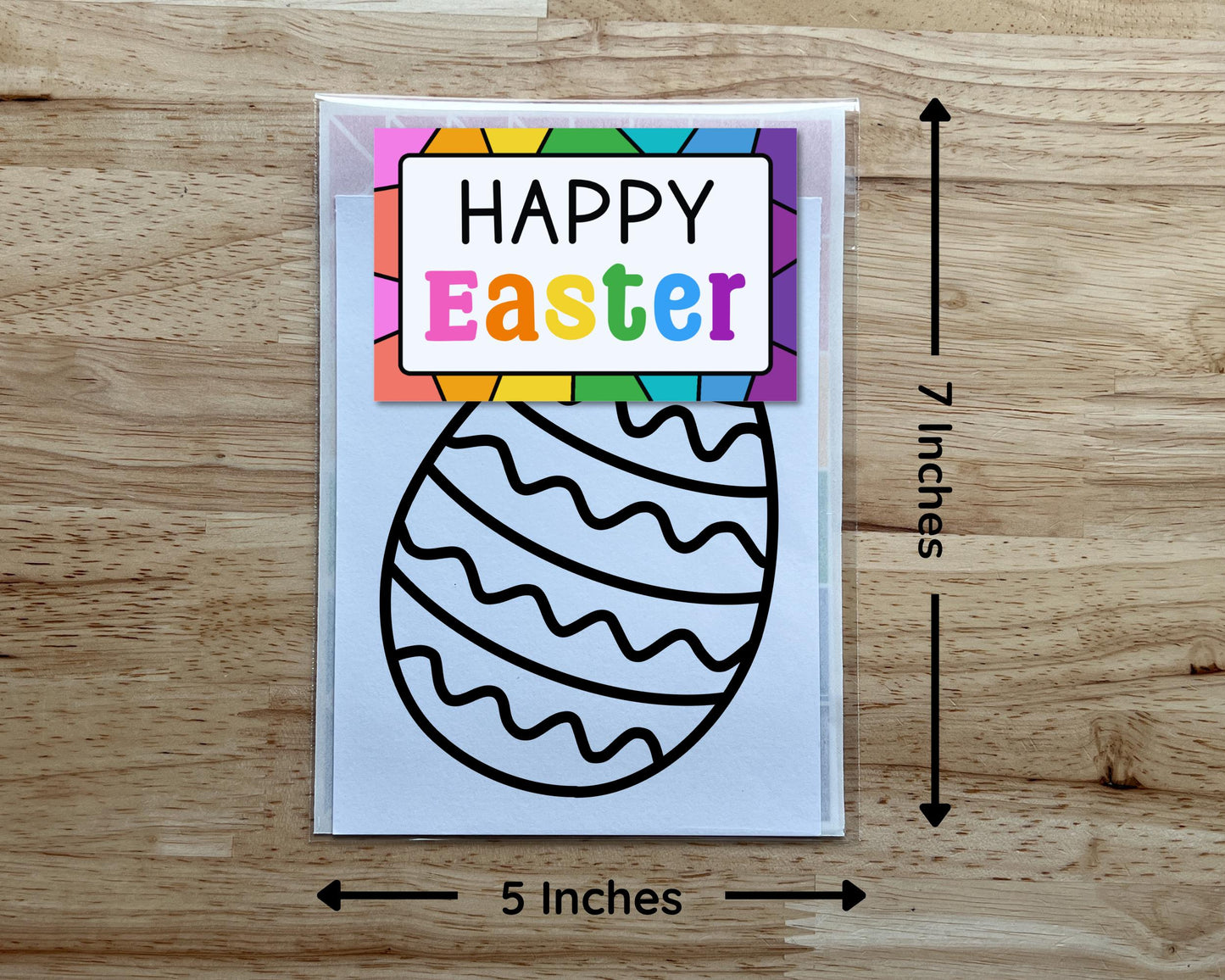 Easter Egg Suncatcher Sticker Craft Kit