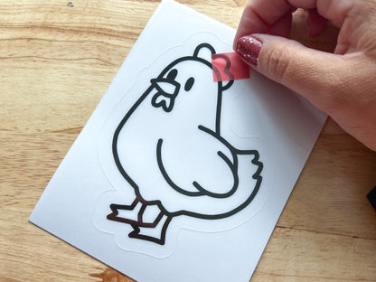 Farm Animal Suncatcher Sticker Craft Kit, Set of 4