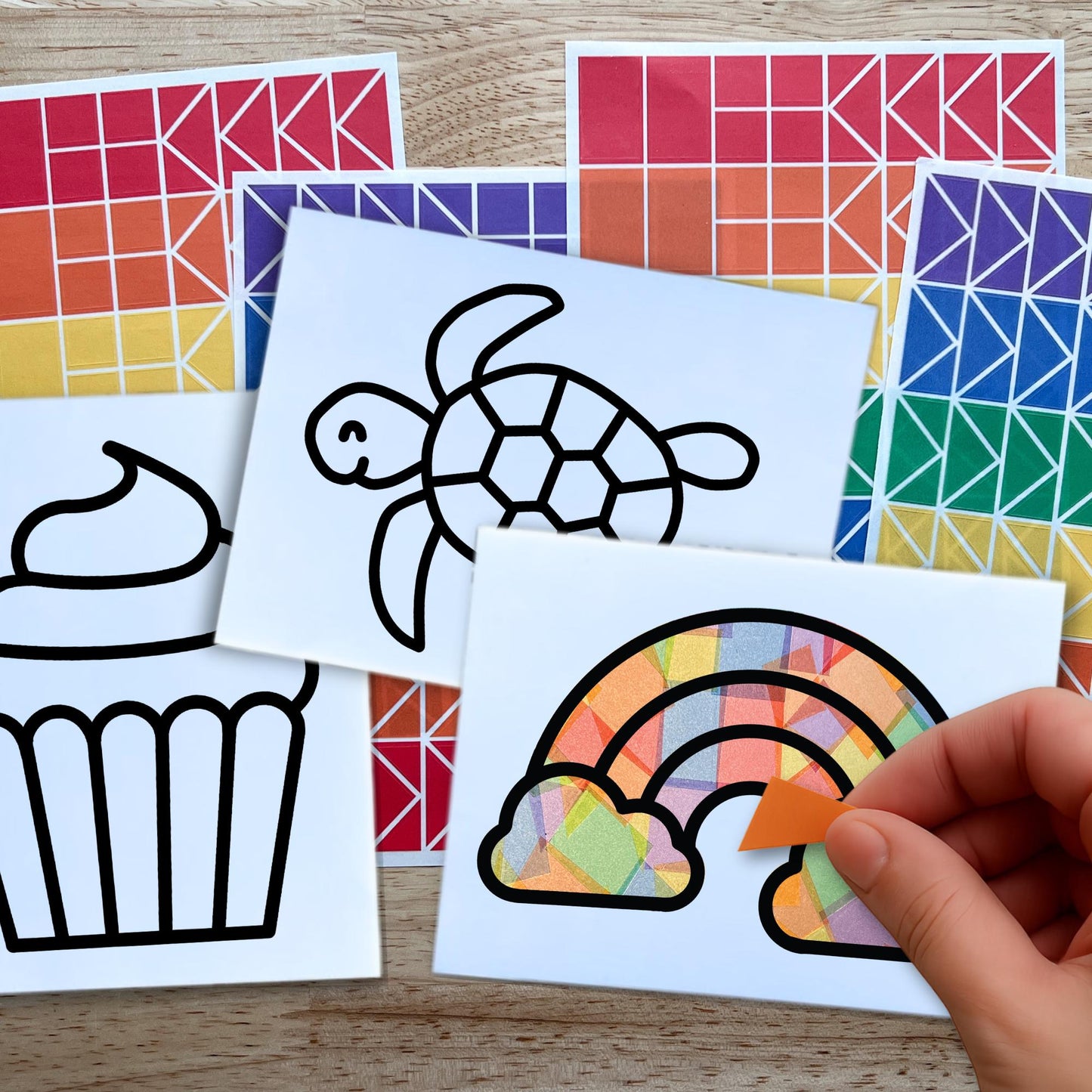 Bulk Birthday Party Suncatcher Craft Activity