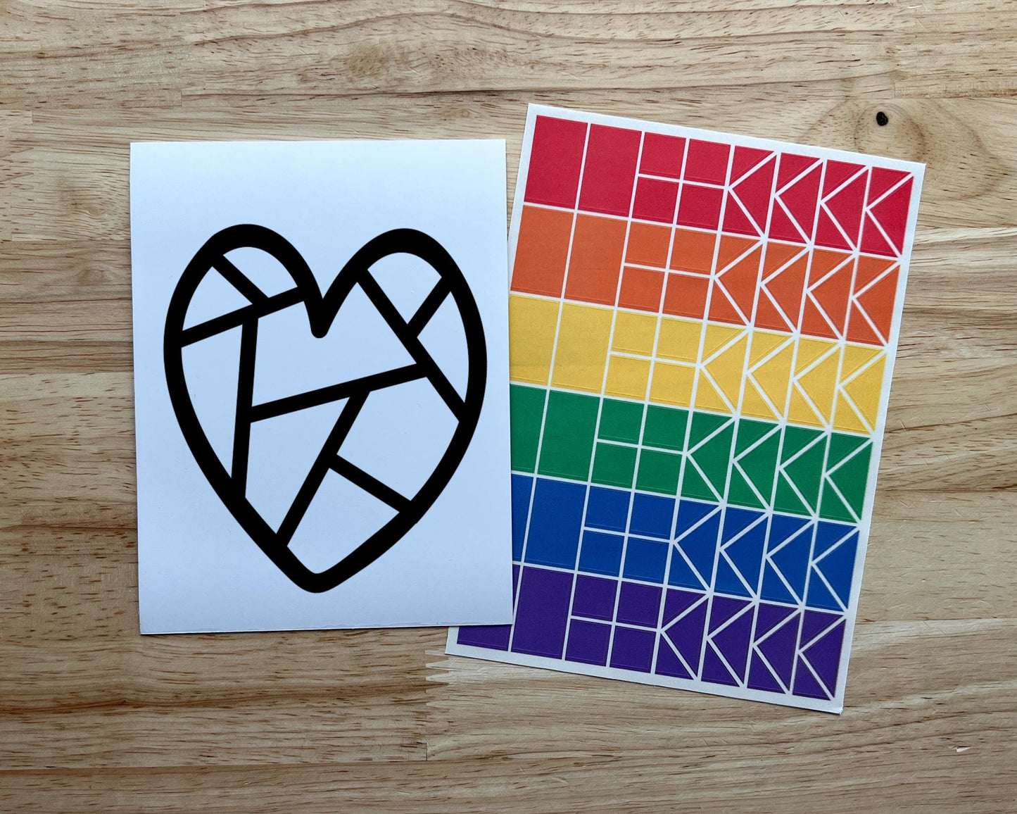 Valentines Day Class Favor, Heart Suncatcher Craft