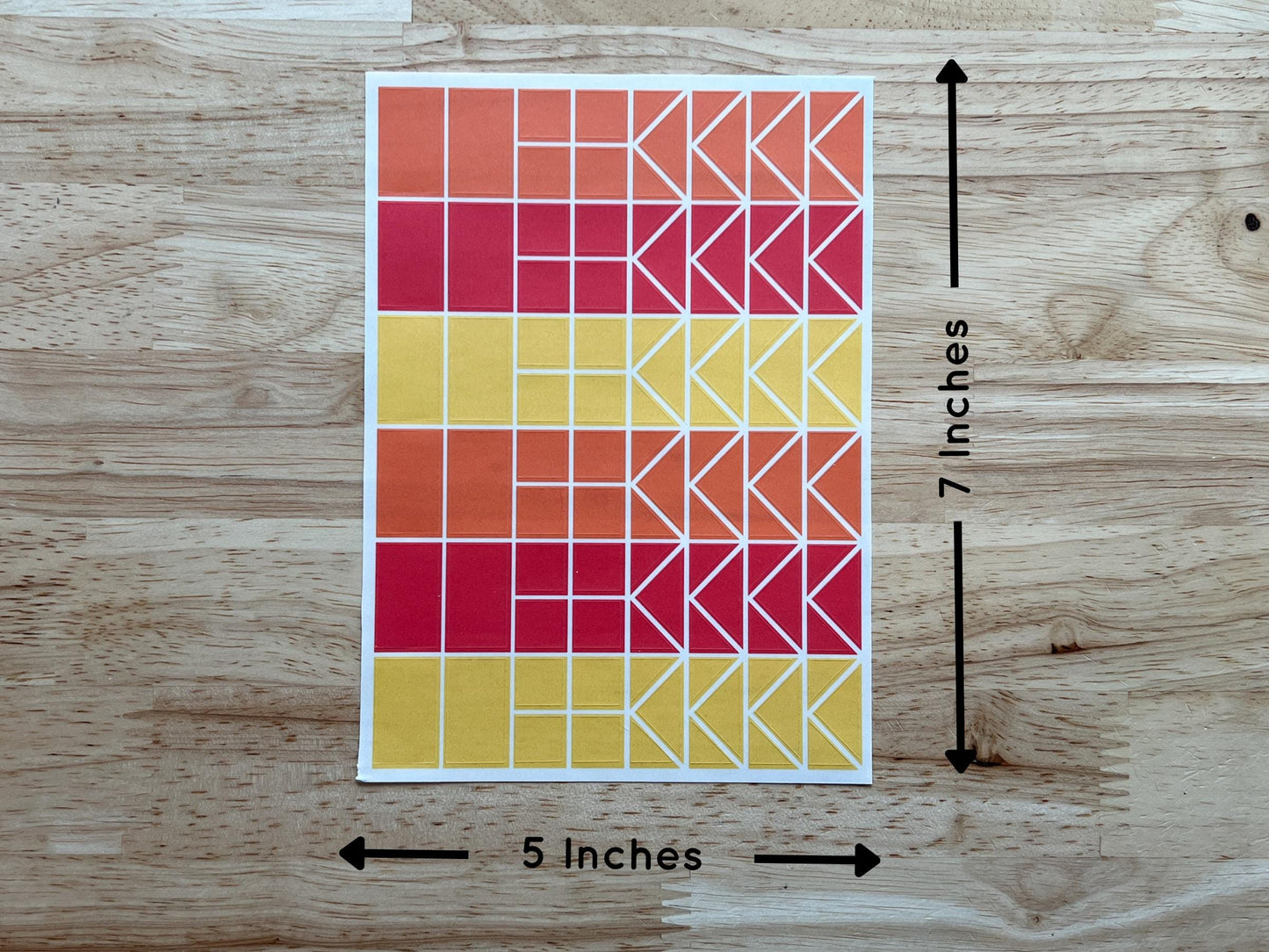 Fall Stained Glass Stickers