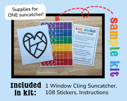 Dump Truck Suncatcher Craft Party Favor